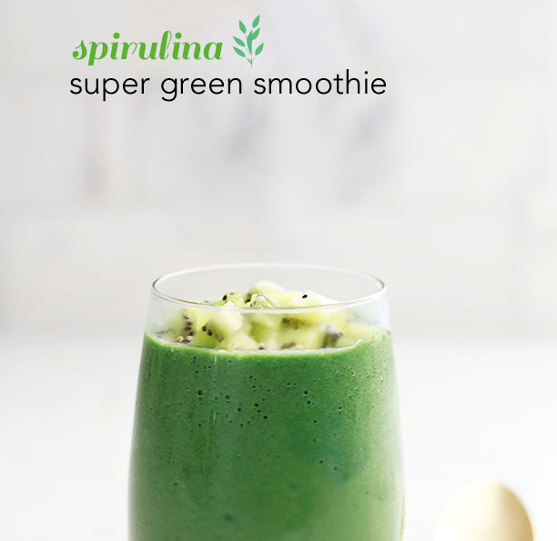 SPIRULINA SUPER GREEN SMOOTHIE