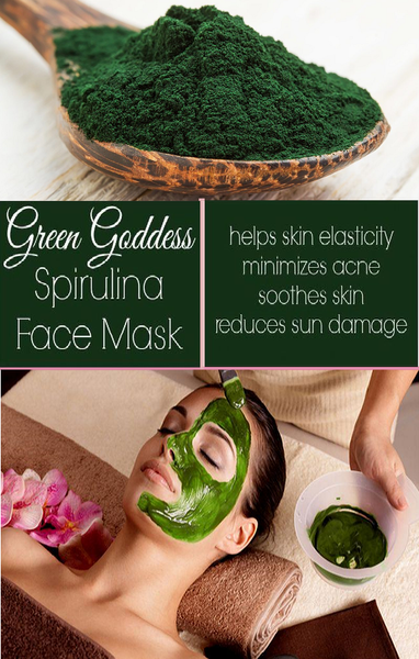 Spirulina Face Mask For Glowing Skin