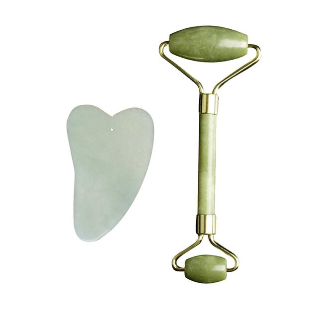 Rose Quartz Face Massage Roller
