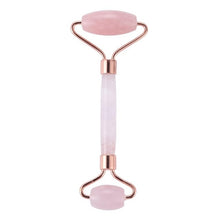 Load image into Gallery viewer, Rose Quartz Face Massage Roller
